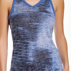 North Face Kokomo Burnout Tank Coastal Blue Small NEW WITH TAGS